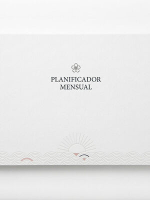 Planificador mensual presentación Planificador Mensual A3 Japandi